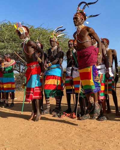 Samburu warriors
