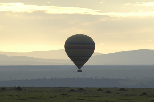 Balloon ride over Masai Mara