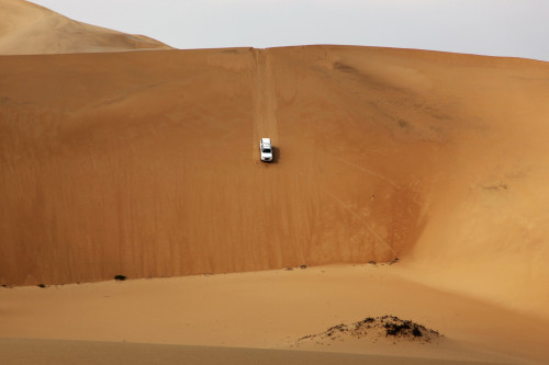 Sand dune riding